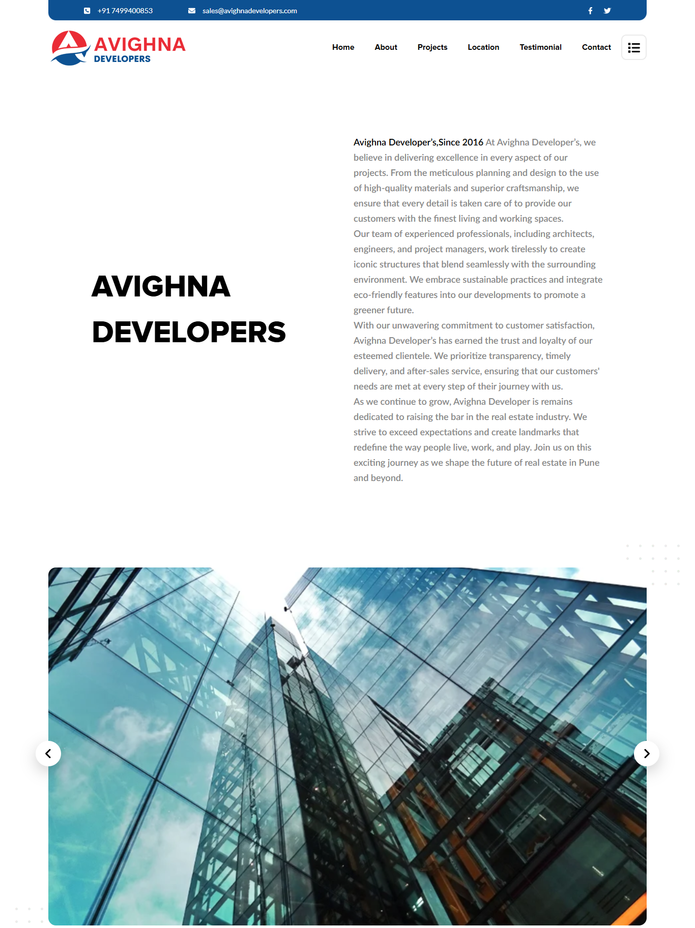 Avighna Developers 