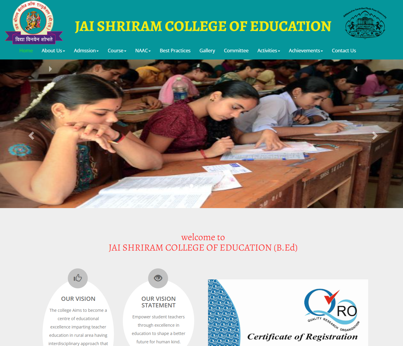 Jai ShreeRam Collage of Education