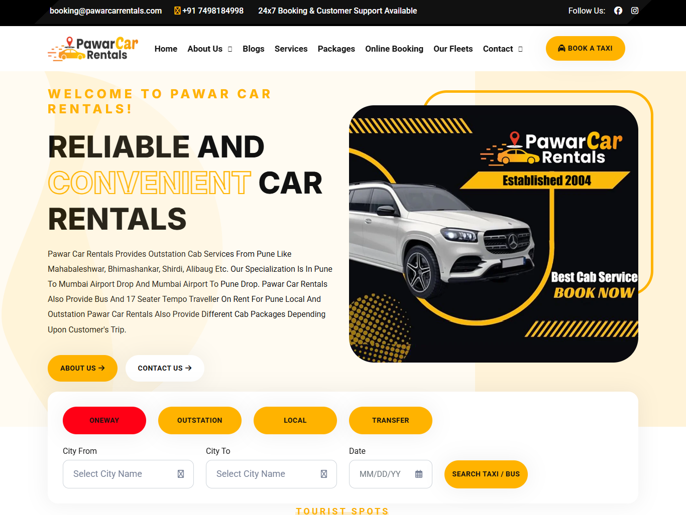 Pawar Car Rentals